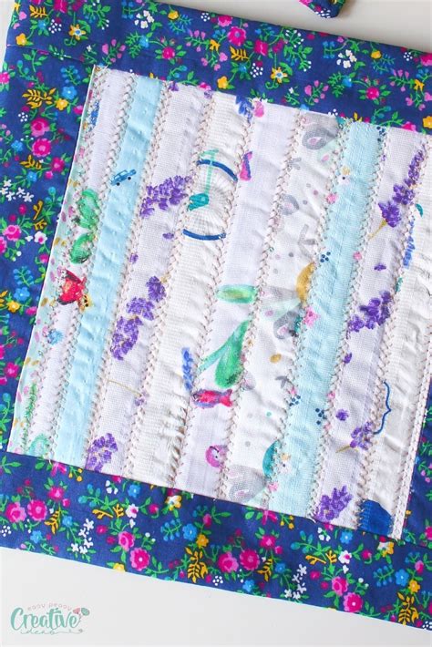 How to Make Fabric with Selvage and Hem Tape - Easy Peasy Creative Ideas
