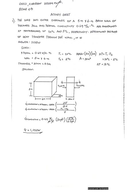 Heat Transfer Practice Problems 的图像结果