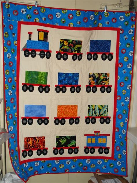 Train Quilt Pattern 的图像结果