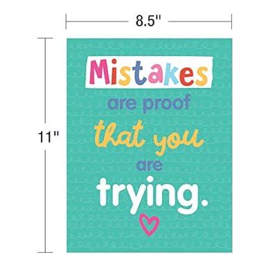Buy Carson Dellosa Growth Mindset Poster Set—Colorful Posters for ...