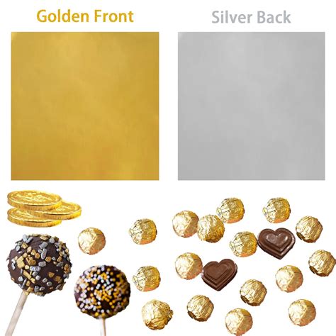 PABCK 500 Pcs 5 Colors Chocolate Wrappers Aluminium India | Ubuy