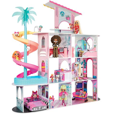 L.O.L. Surprise! OMG Fashion House Playset with 85+ Surprises and Made ...
