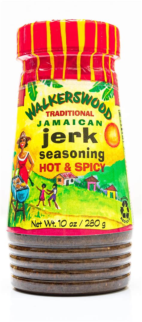 Walkerswood Traditional Jamaican Jerk Seasoning - Hot & Spicy - 10oz ...