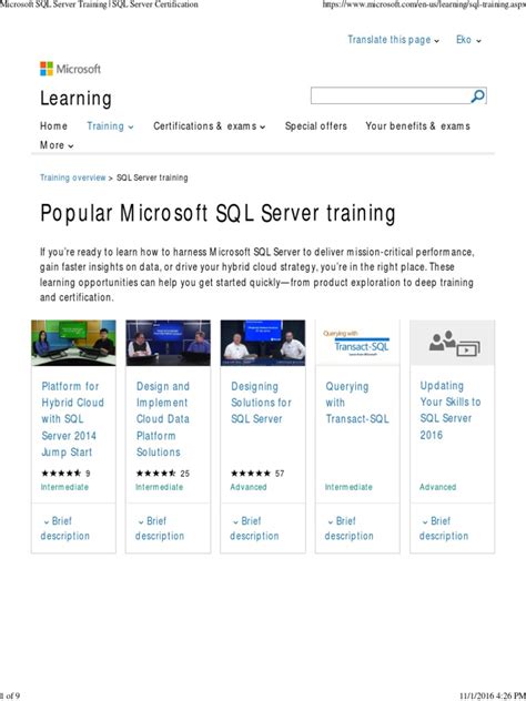 Image result for Microsoft SQL 2012 Certification