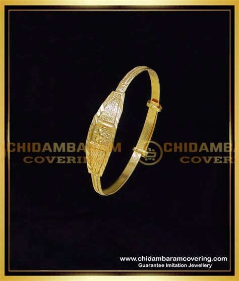 Buy Gold Plated Adjustable Baby Gold Bangle Bracelet