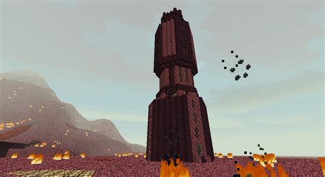 Image result for Nether Tower Tutorial