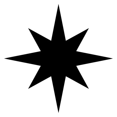 Star Eight Pointed