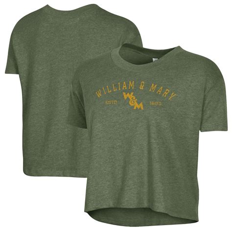 Women's Alternative Apparel Green William & Mary Tribe Retro Jersey ...