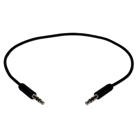QVS 1-Foot 3.5mm Male to Male Stereo Cable (CC400M-01) : Amazon.in ...