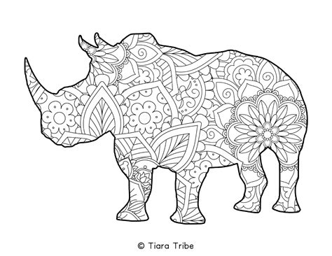 Best Free Animal Mandala Coloring Pages | PDFs to download