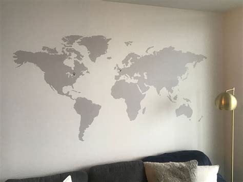 World Map Wall Sticker 的图像结果