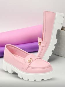 HimQuen Women Chunky platform heel synthetic moccasins for girls ...