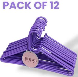treback hangers for clothes Plastic Shirt Pack of 12 Hangers For Shirt ...