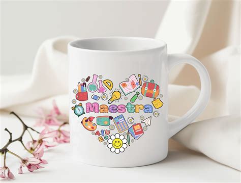 Maestra Mug, Teacher Appreciation, Latina Coffee Mug, Regalo Para ...