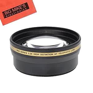 67mm 2X Telephoto Lens for Nikon CoolPix P900, P950 Digital Camera ...