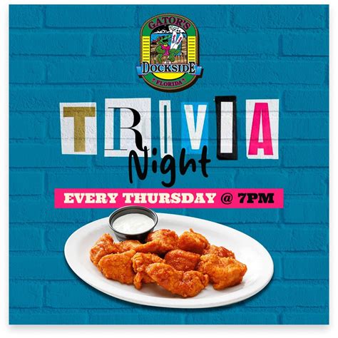 Trivia Night, 13701 S. John Young Pkwy, Orlando, FL, United States ...