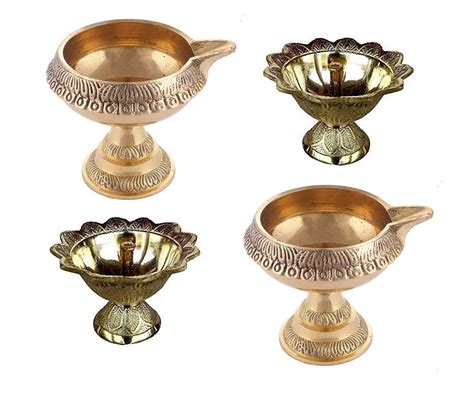 Buy Utkarsh Combo of 2 Pcs Diwali Devdas (No 2 Regular Size) Diya Oil ...