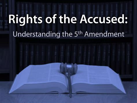 Rights Of The Accused