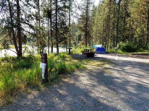 Riverside Campground near Island Park Idaho ID