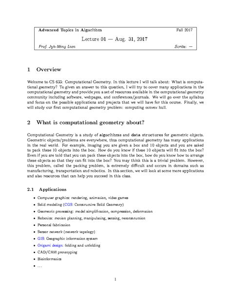 Algorithm Lecture 的图像结果