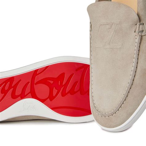 CHRISTIAN LOUBOUTIN | Men's Varsiboat Suede Boat Shoes | Men | Loafers ...