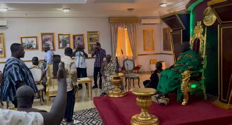 Ghanaian Businessman And Ademtenhene Of Akropong Sariki Abass Giwa ...