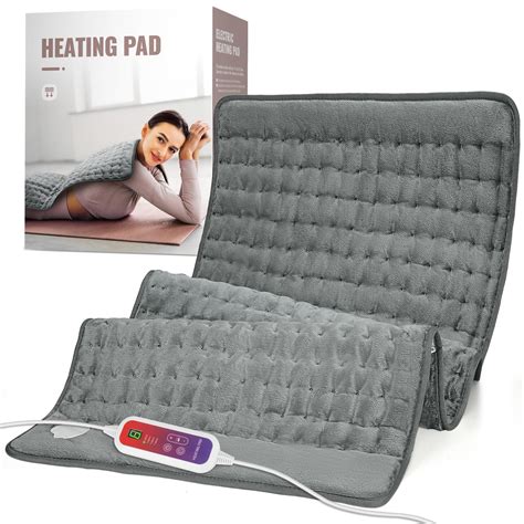 Full Body Heating Pad 20x40, Extra Large Heating Pad, Electric Moist Heating Pad for Cramps and ...