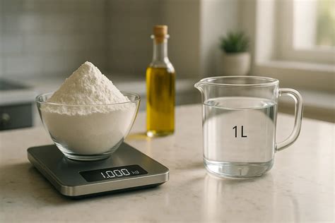 ᐅ Convertisseur de kilogrammes en litres : tableau de conversion ...