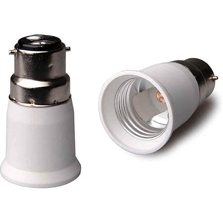 Buy SHAFIRE B22 TO E27 Bulb Converter, Converter Holder, Pack of 2 ...