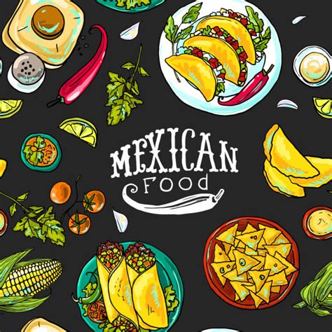 Royalty Free Mexican Food Clip Art, Vector Images & Illustrations - iStock