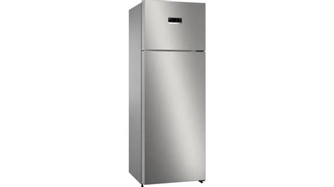 Bosch 390 L free-standing fridge-freezer with freezer at top Series 4 ...