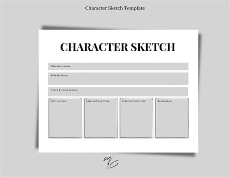 Image result for Character Template