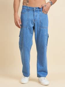 STUDIO NEXX Loose Fit Men Light Blue Jeans - Buy STUDIO NEXX Loose Fit ...