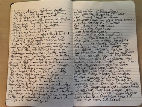 On the left, my chicken scratch. On the right, my lettering. One I use ...