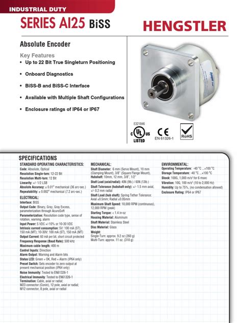 Image result for High Speed Encoder Data Sheet PDF