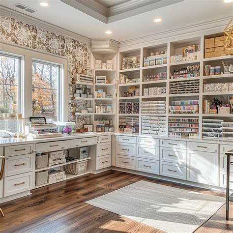 15 innovative craft room layouts for any space – Artofit