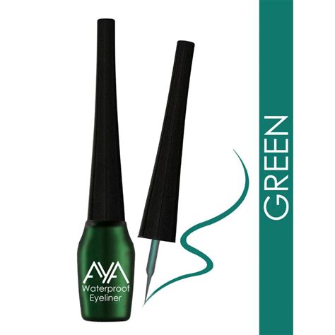 Buy AYA Waterproof Eyeliner - Green And Blue (Set of 2) Online