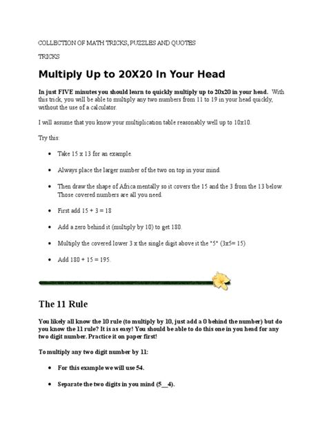 Image result for Quick Math Tricks PDF