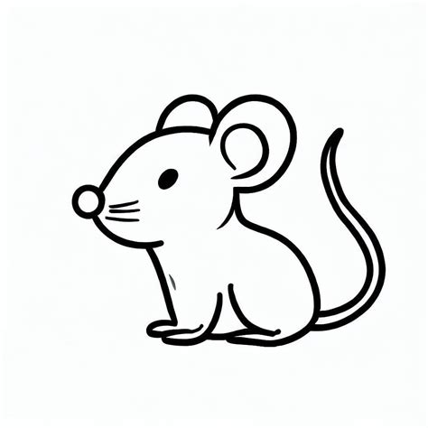 Small Mouse coloring page - Download, Print or Color Online for Free