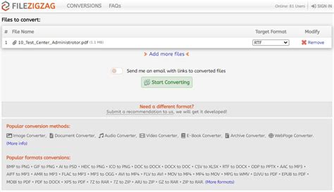 Image result for RTF File Conversion