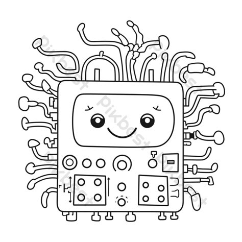 Computer Circuit Board Drawing 的图像结果