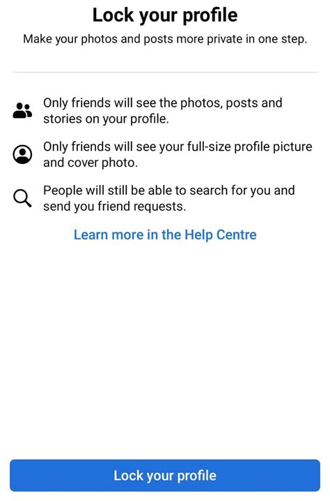 Image result for How to Enable Lock Profile in Facebook Using Browser