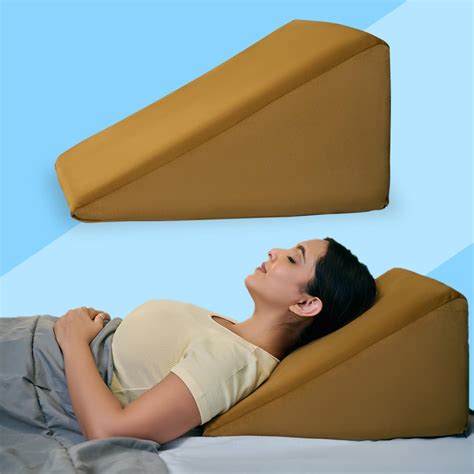 CareFoam Wedge Cushion | 2 Years Warranty | Wedge Pillow Memory Foam ...
