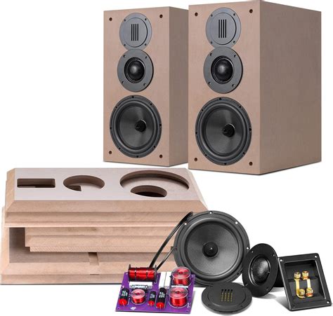 HiVi-Swans DIY 3 Way Passive Bookshelf Speakers Pair India | Ubuy