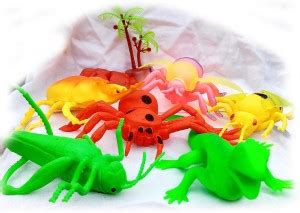 saiyam momento World Insects and Reptiles Figures Set for Kids and ...