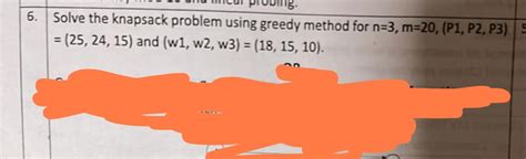 Image result for Knapsack Problem Using Greedy Method