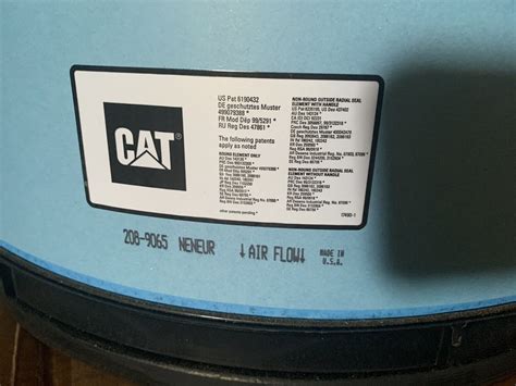 Buy Caterpillar Cat 208-9065 Genuine Engine Air Filter Online at Lowest ...