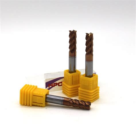 Generic 6*6*15*50 of 4 flutes HRC 60 mill cutter solid carbide end mill ...