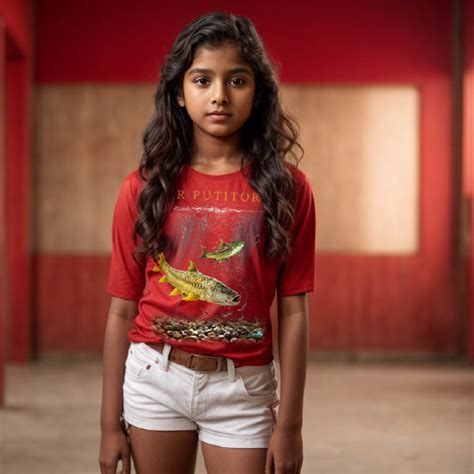 Golden Mahseer Hunting - Kids - Round Neck T-Shirts