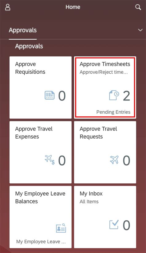 How to Approve Time in SAP Mobile : IT Assistance Center : Texas State University